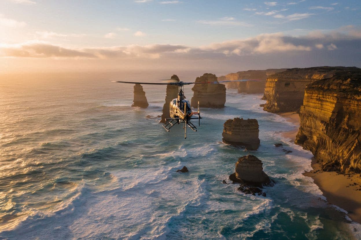 Scenic Flight Over the Twelve Apostles