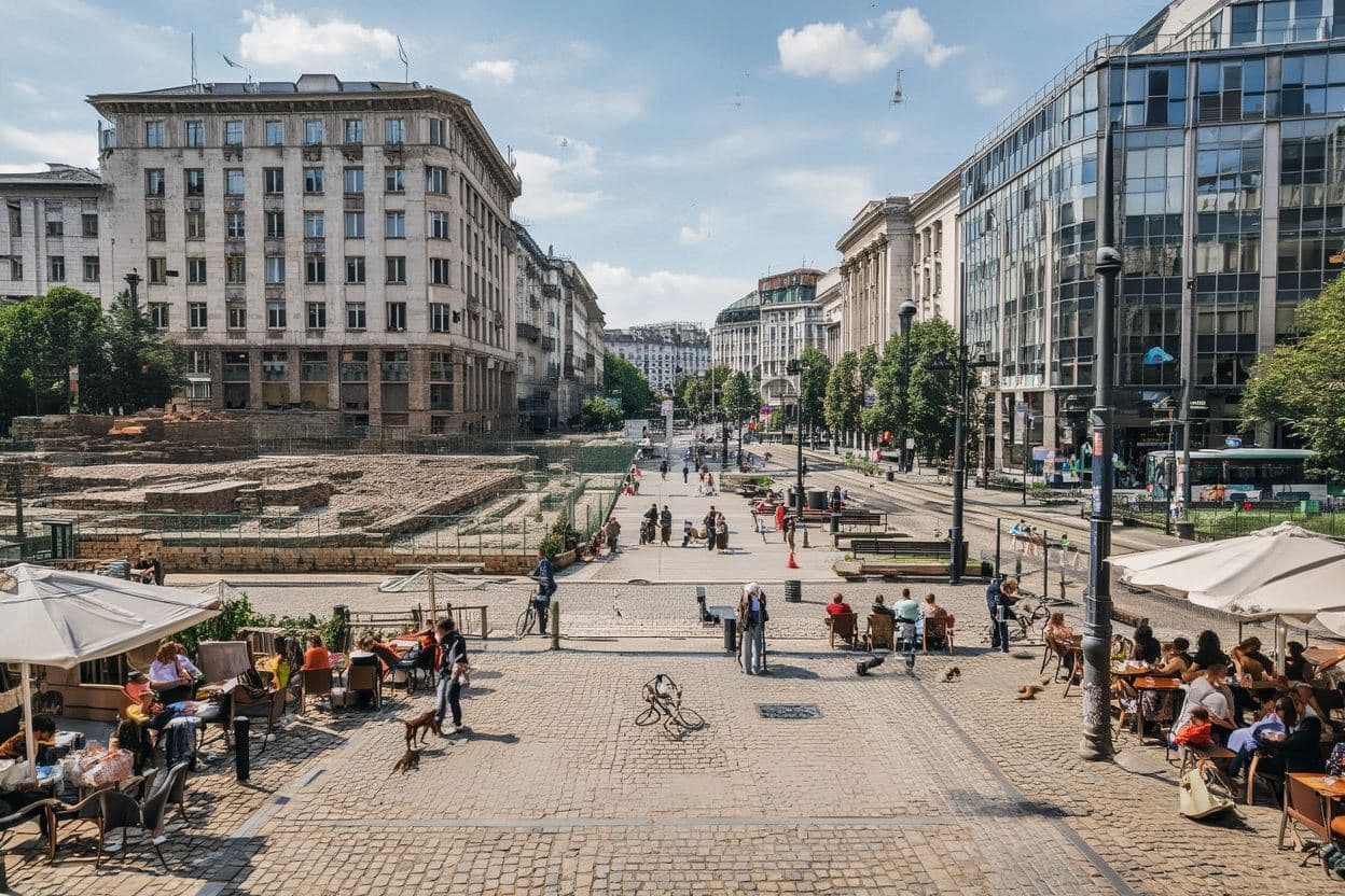 Sofia City Center (Vitosha Boulevard & Largo)