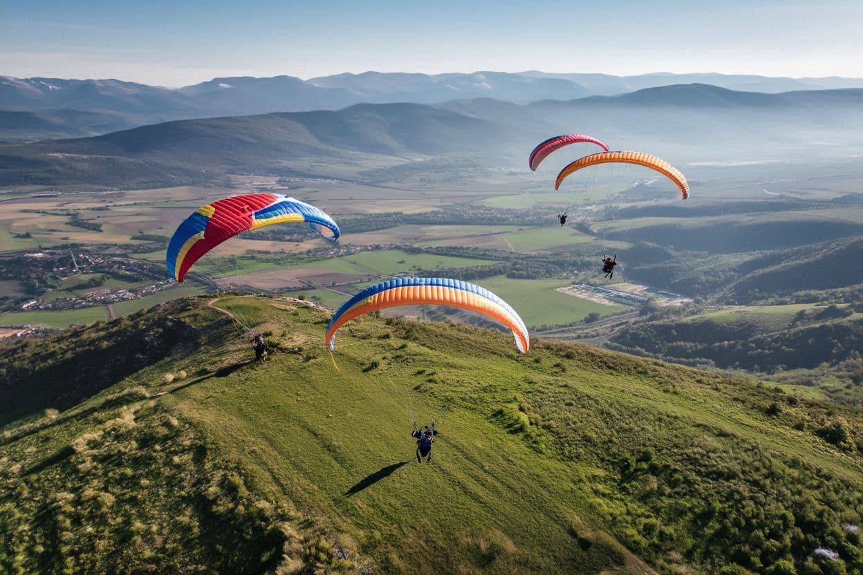 Paragliding in Sopot