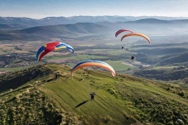 Paragliding in Sopot