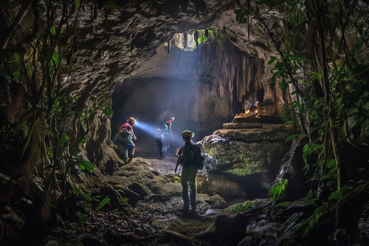 Cave Exploration in Kampot & Kep