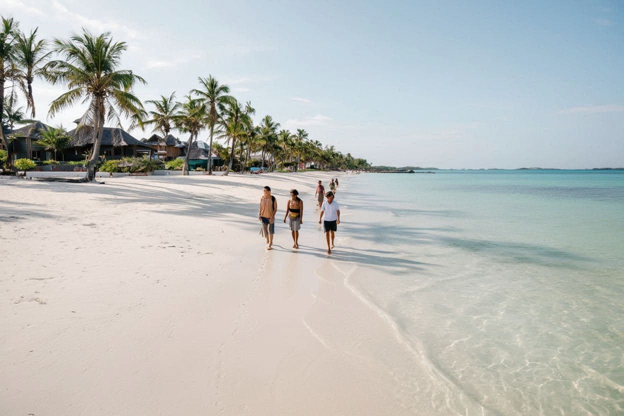 Long Set Beach (4K Beach)