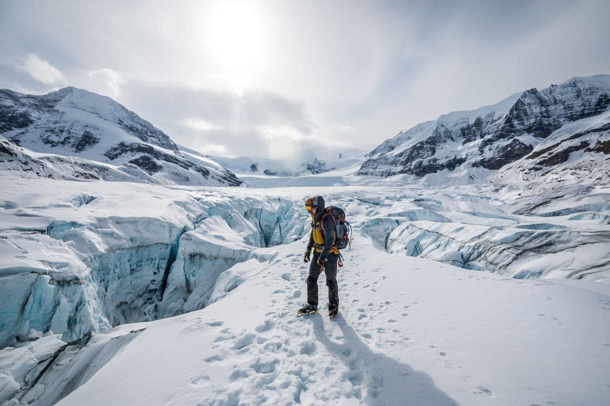 Glacier Walking on Athabasca Glacier