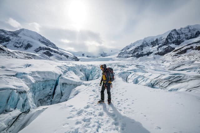 Glacier Walking on Athabasca Glacier