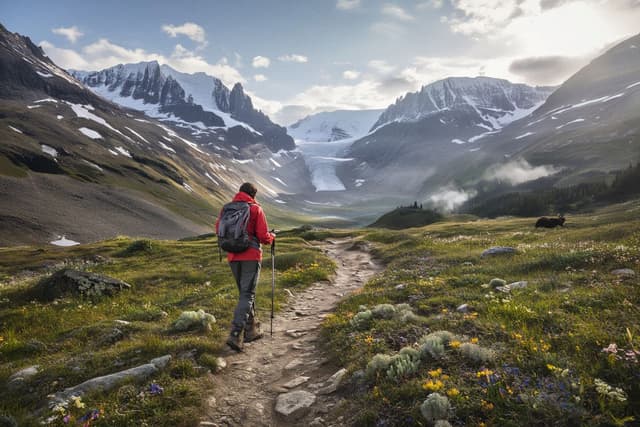Hiking in Jasper National Park