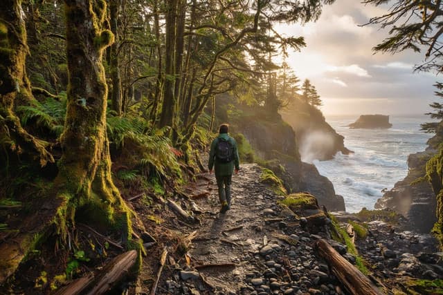 Coastal Hiking in Pacific Rim National Park