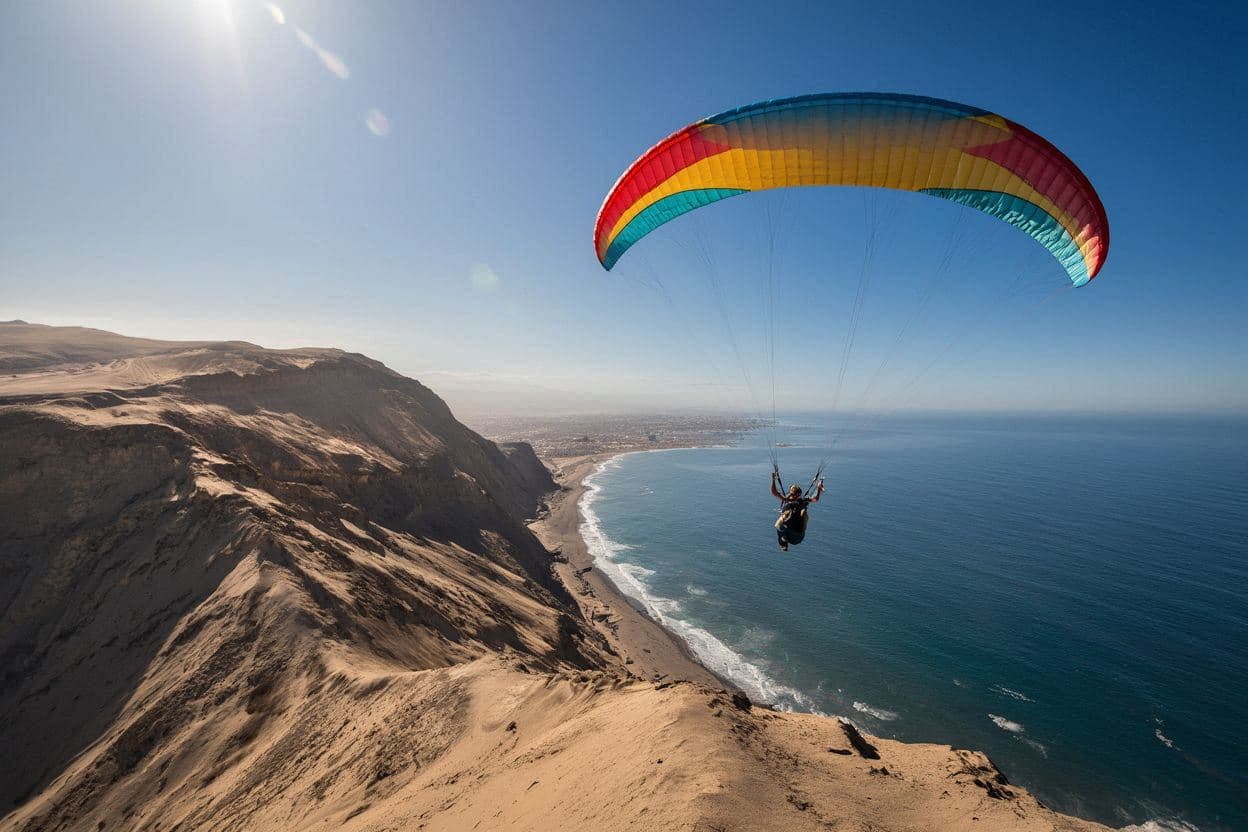 Paragliding in Iquique