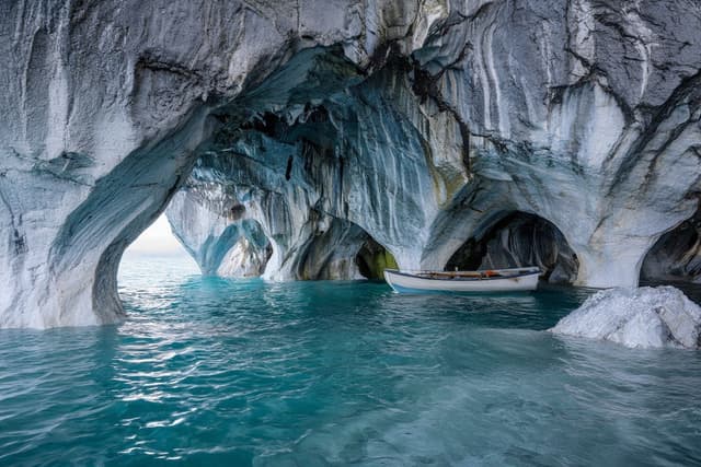 Marble Caves (Capillas de Marmol)