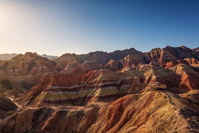 Zhangye Danxia Rainbow Mountains
