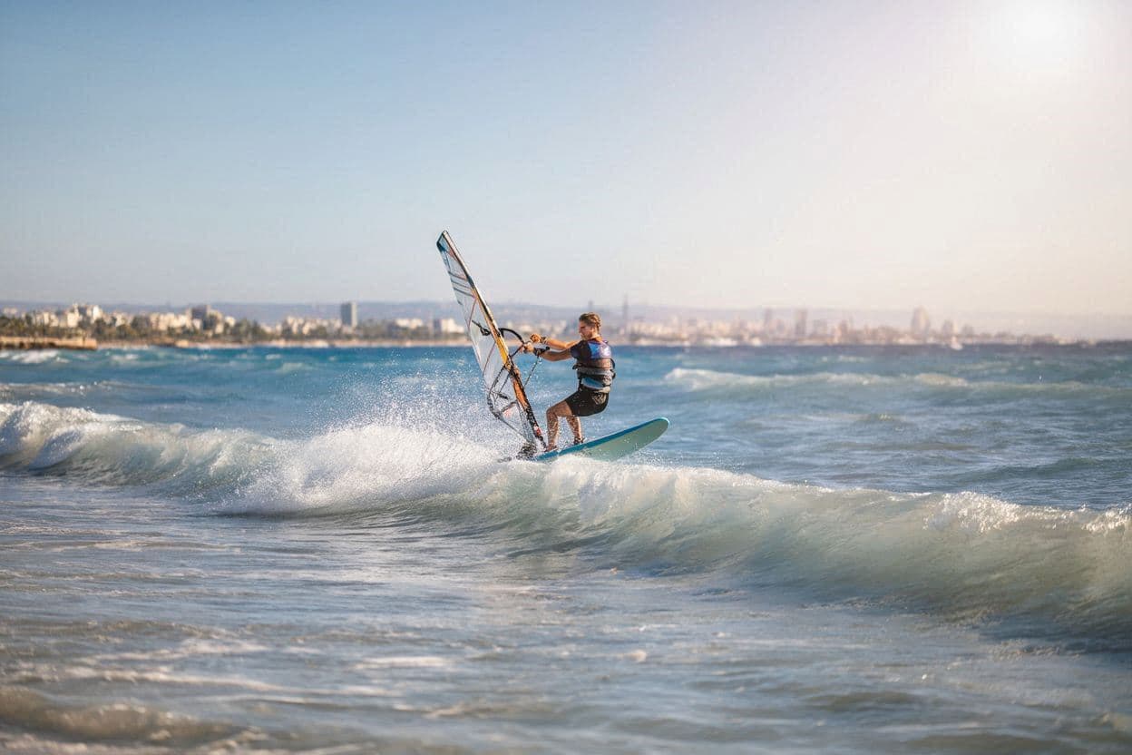 Windsurfing in Limassol