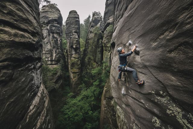Rock Climbing in Adrspach