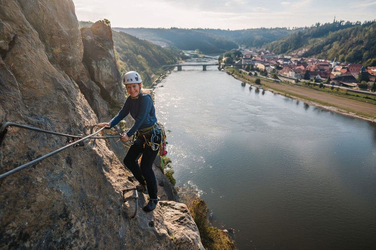 Via Ferrata in Decin