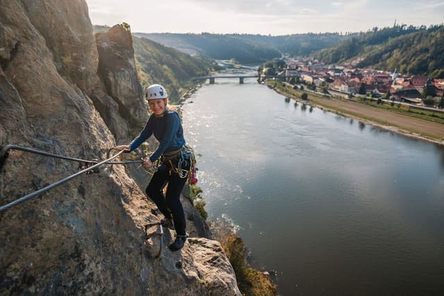 Via Ferrata in Decin