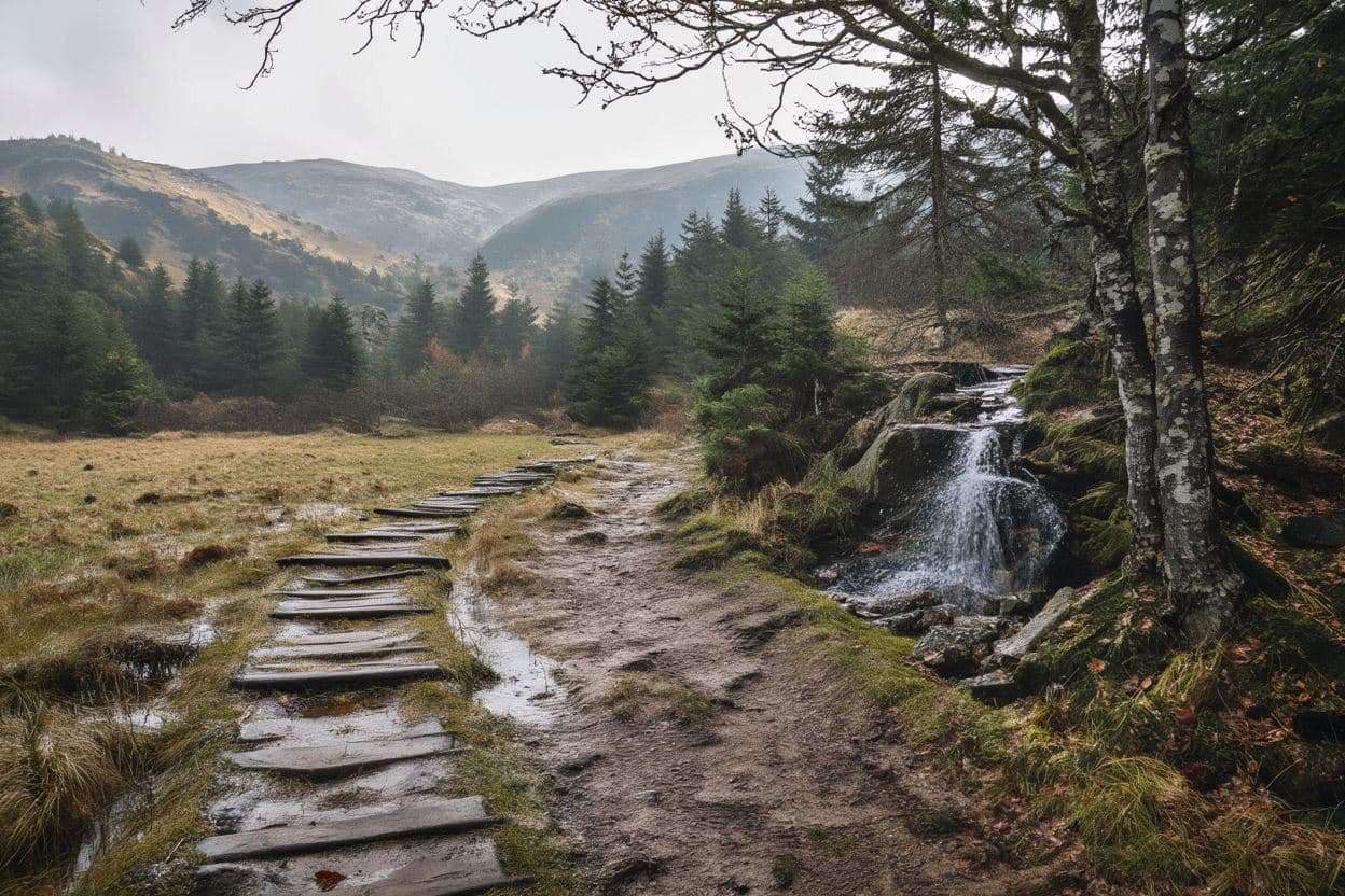 Hiking in Jeseniky Mountains