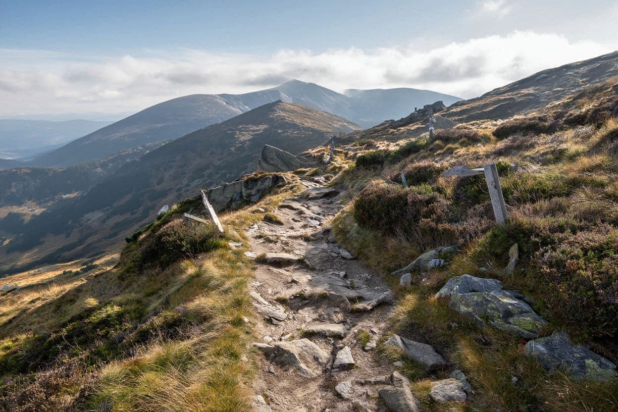 Hiking in Krkonose Mountains