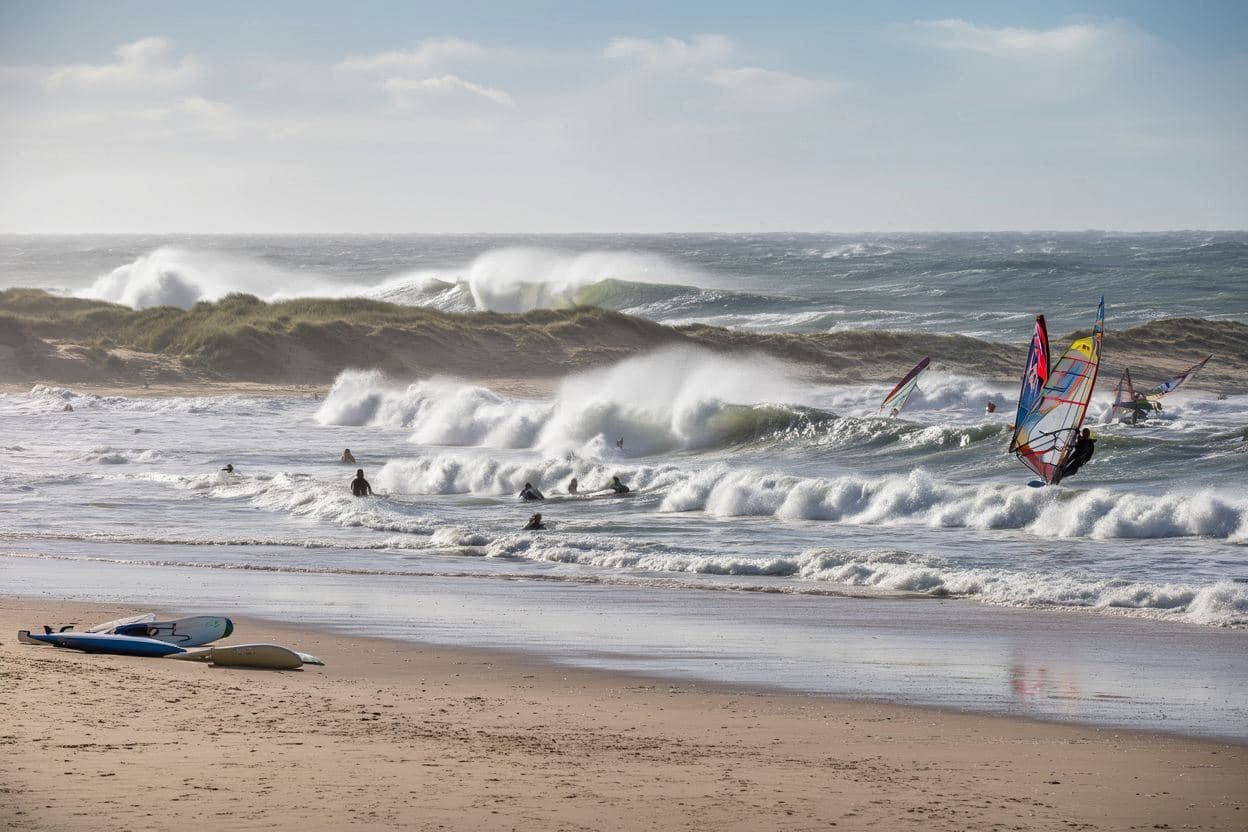 Surfing & Windsurfing in Hvide Sande