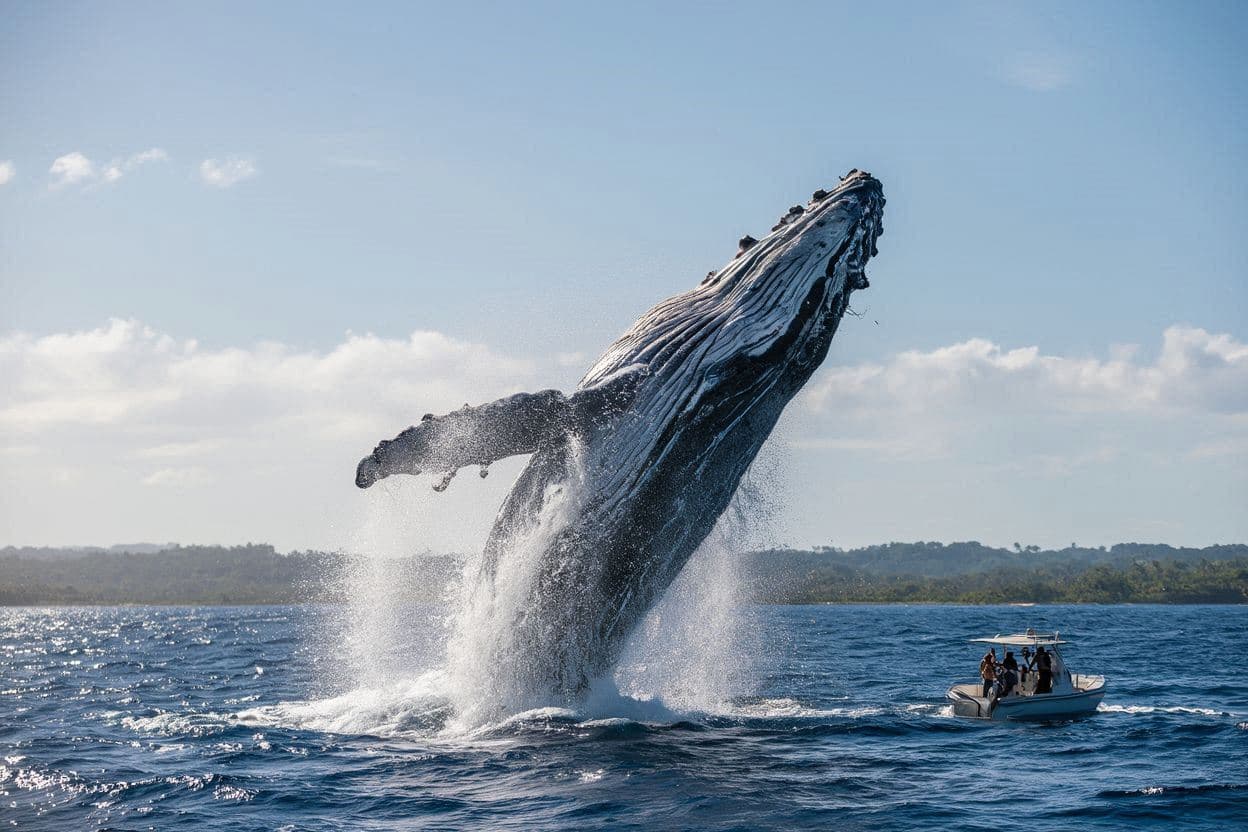 Whale Watching in Samana Bay