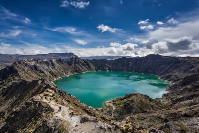 Quilotoa Crater Lake