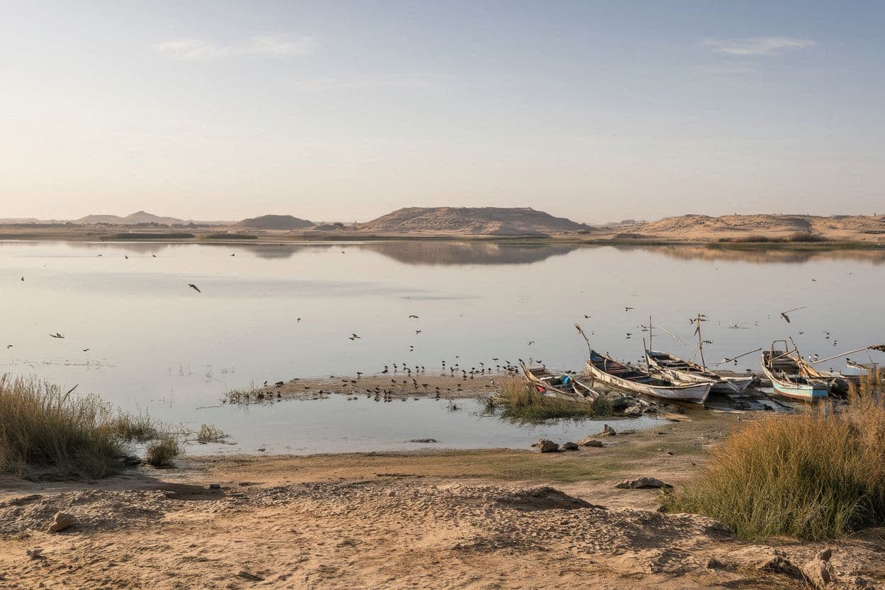 Lake Qarun (Fayoum Oasis)