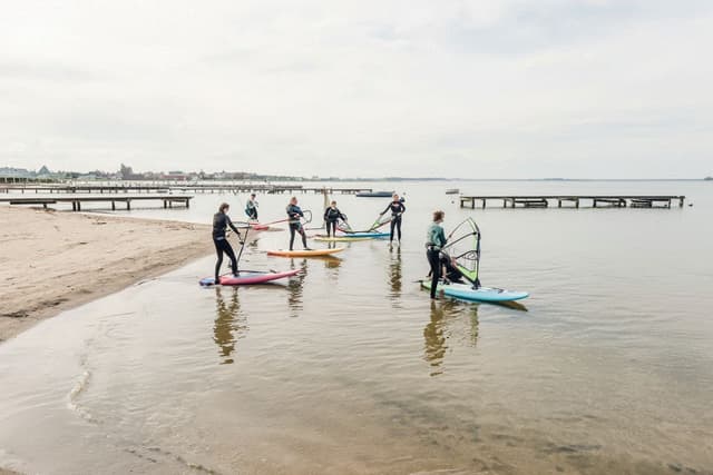 Windsurfing in Haapsalu Bay