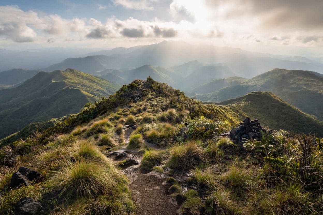 Hiking Mount Tomanivi