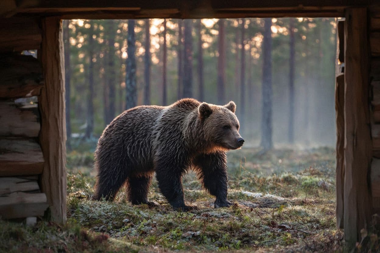 Bear Watching in Eastern Finland