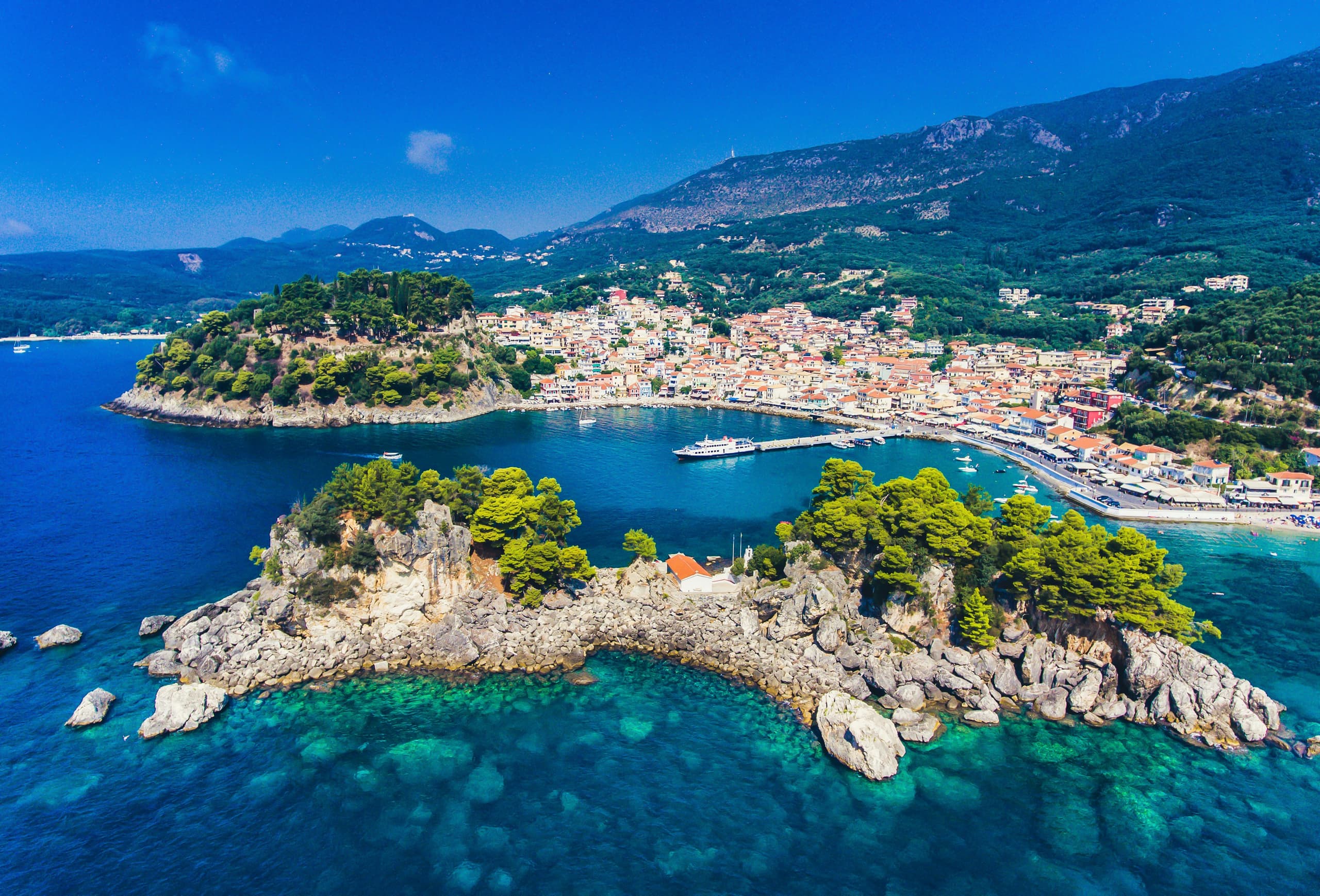 Travel destination in Greece