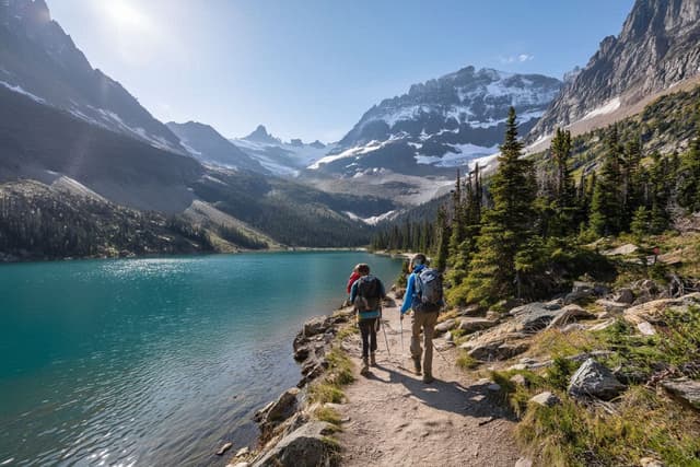 Hiking in Glacier National Park